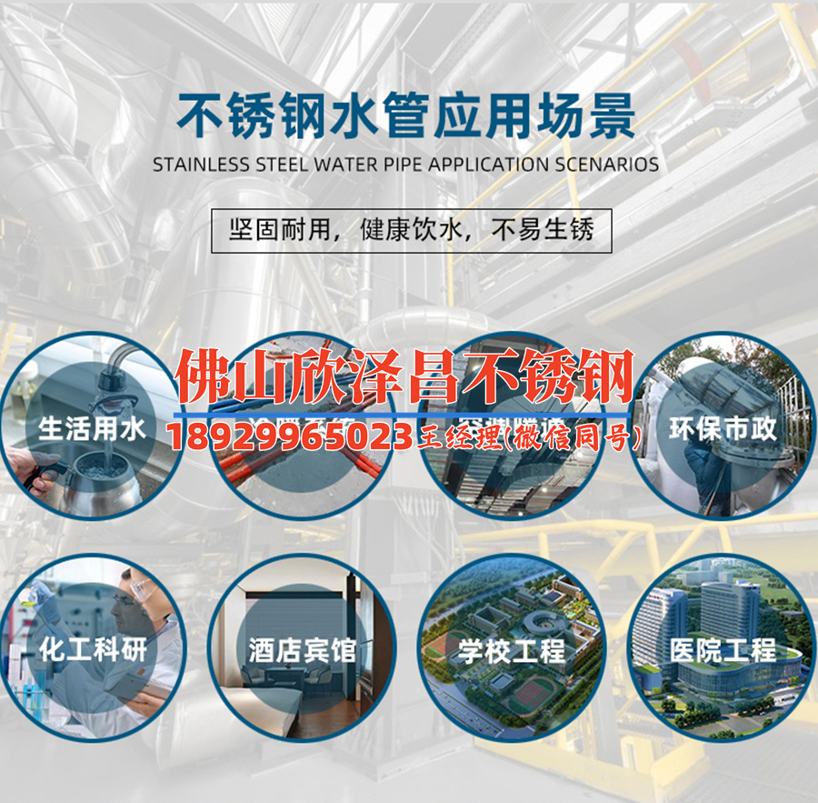 304不锈钢管吉林长春(长春304不锈钢管：新型材料应用与城市建设)